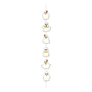 40in Aloha Ghost Wooden Garland