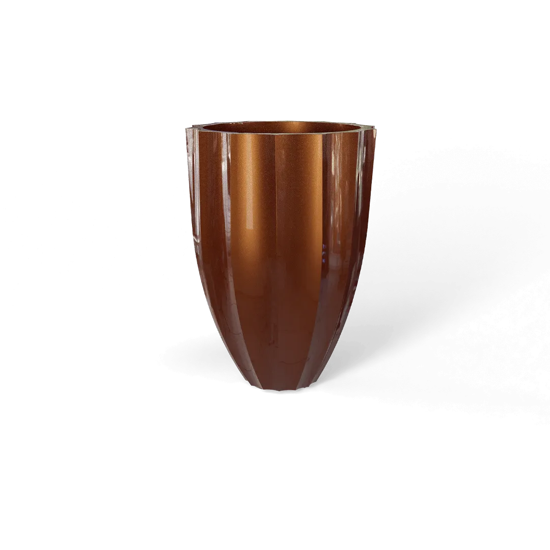 Alicante Fluted Round Planter