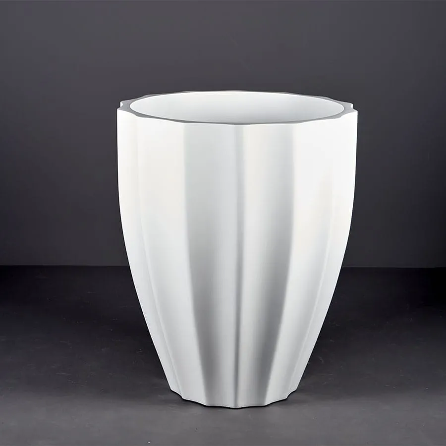 Alicante Fluted Round Planter