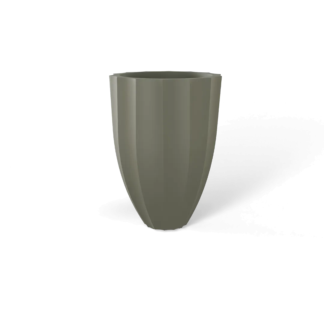 Alicante Fluted Round Planter