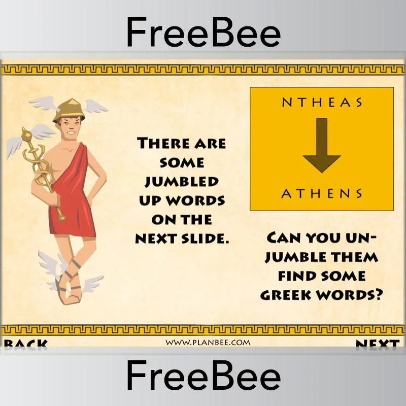 Ancient Greece Brain Teasers