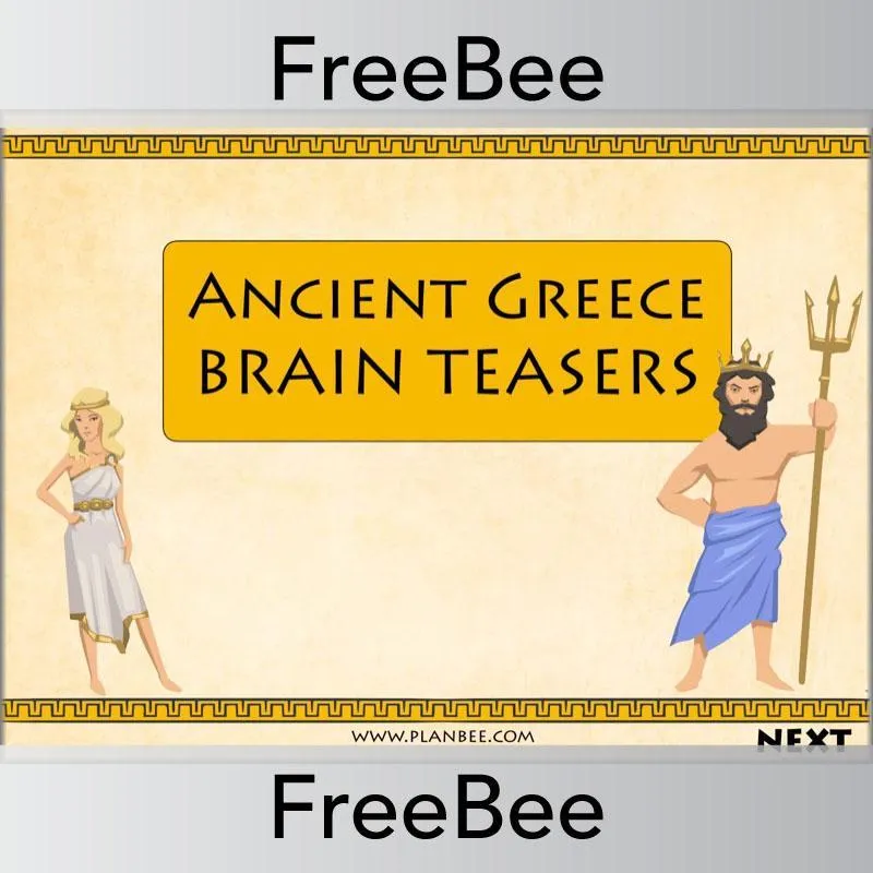 Ancient Greece Brain Teasers