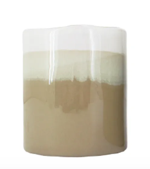 Aria Planter Taupe 10cm