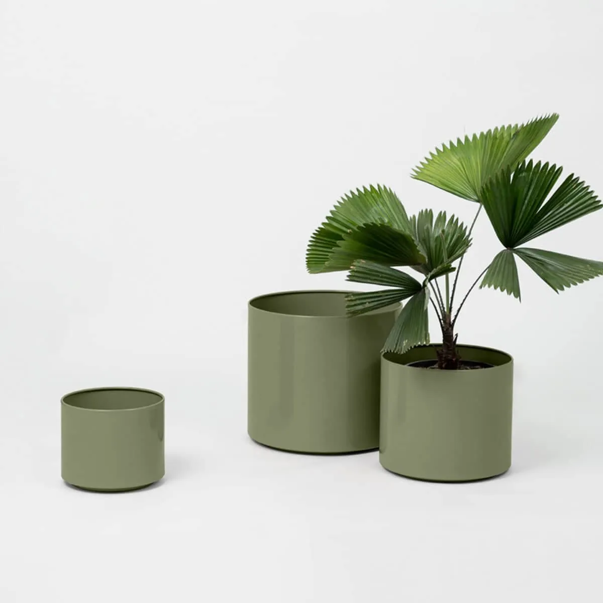 Benny Planter - Olive Small