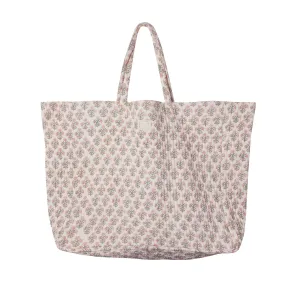 Bonheur du Jour Paris Shopper Bag Madurai Rose/Vert Tu