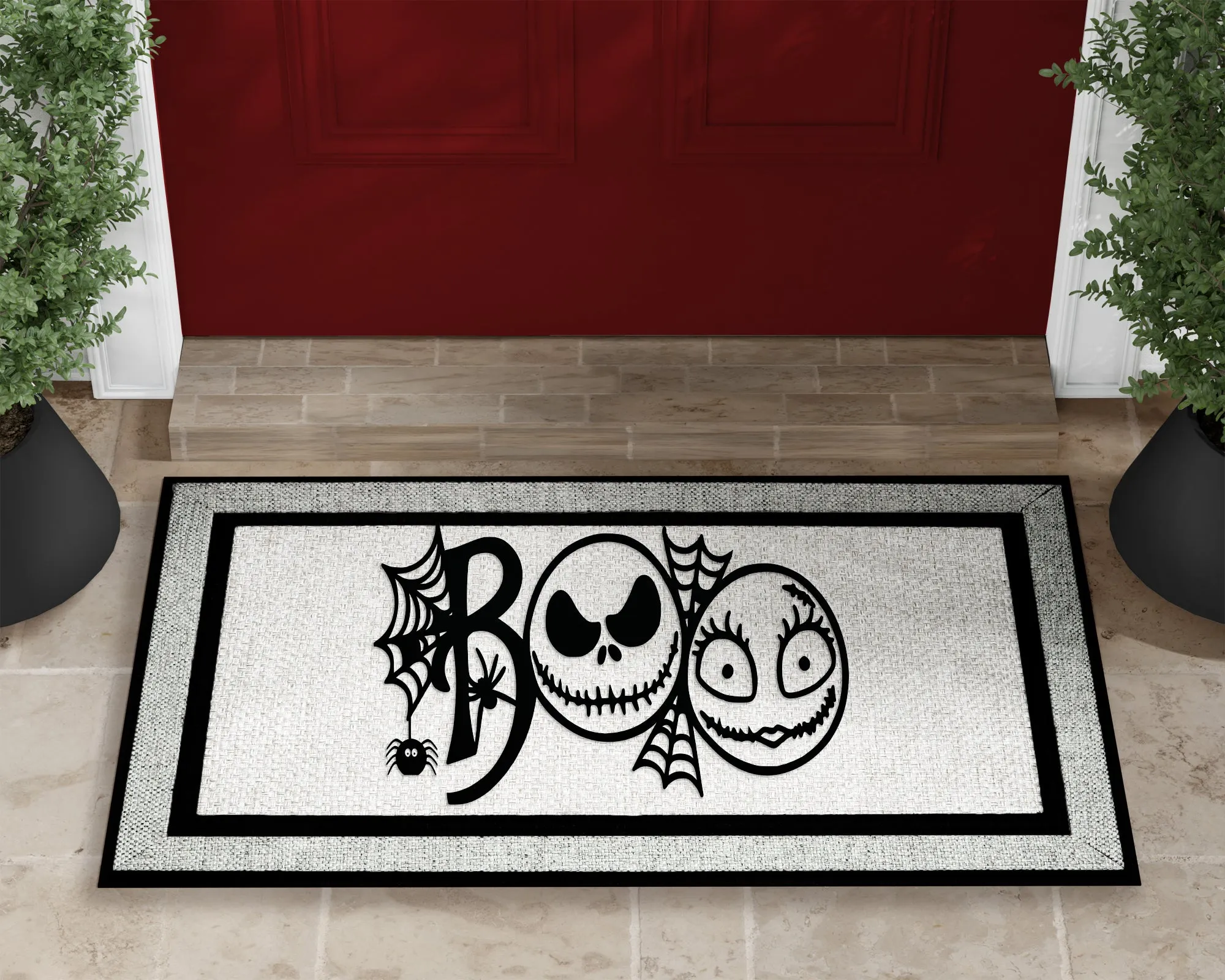 Boo Halloween Doormat