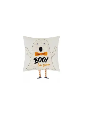 Boo To You Dangling Legs Decorative Pillow