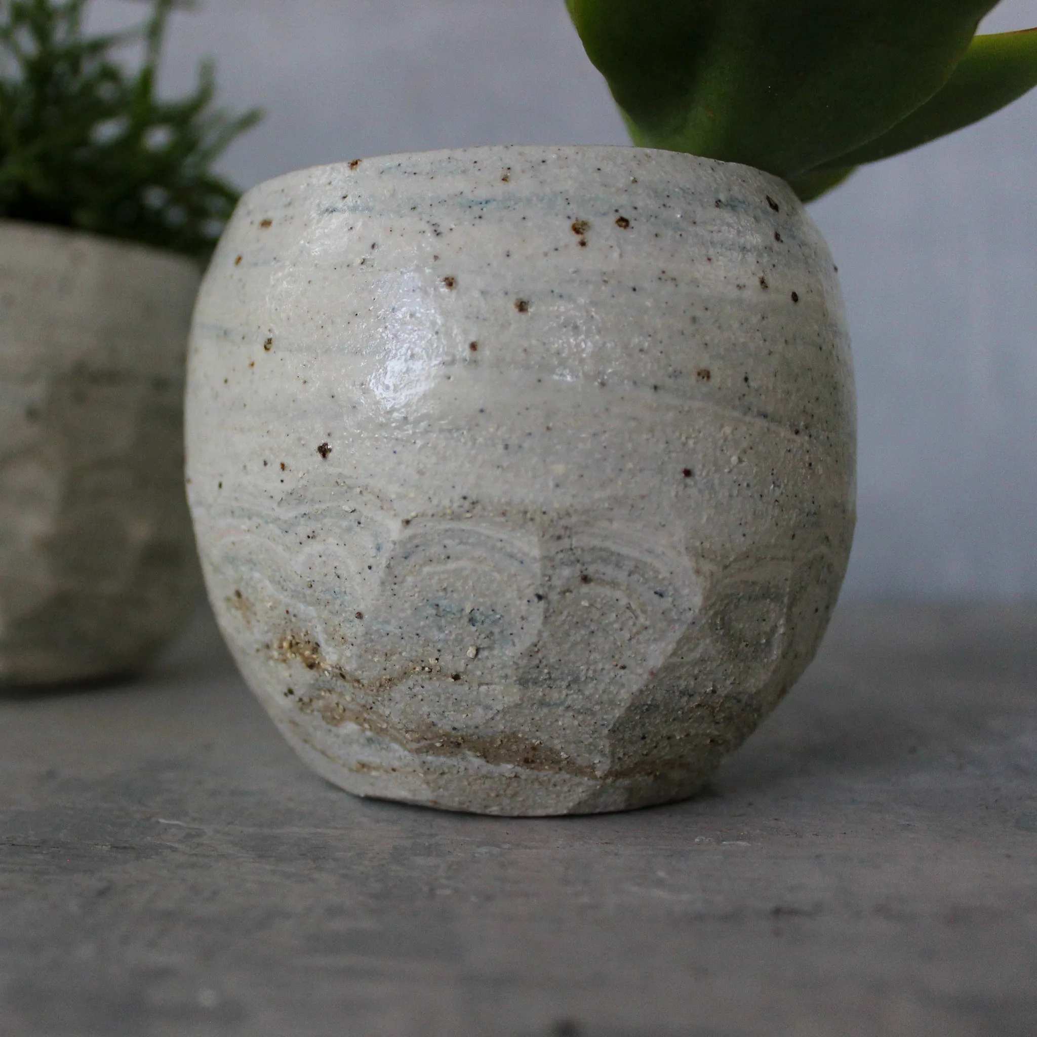 Ceramic Planters Marbled