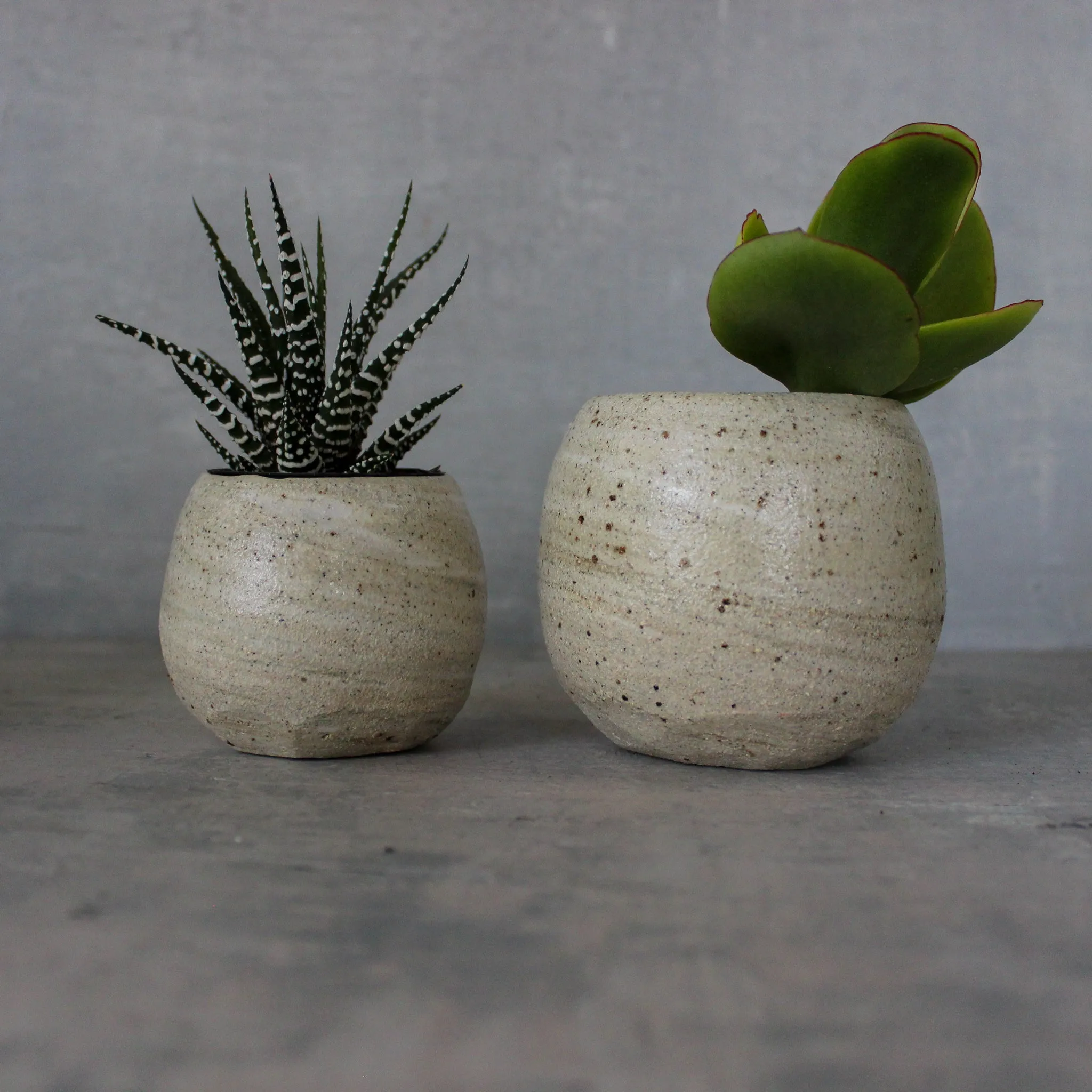 Ceramic Planters Marbled