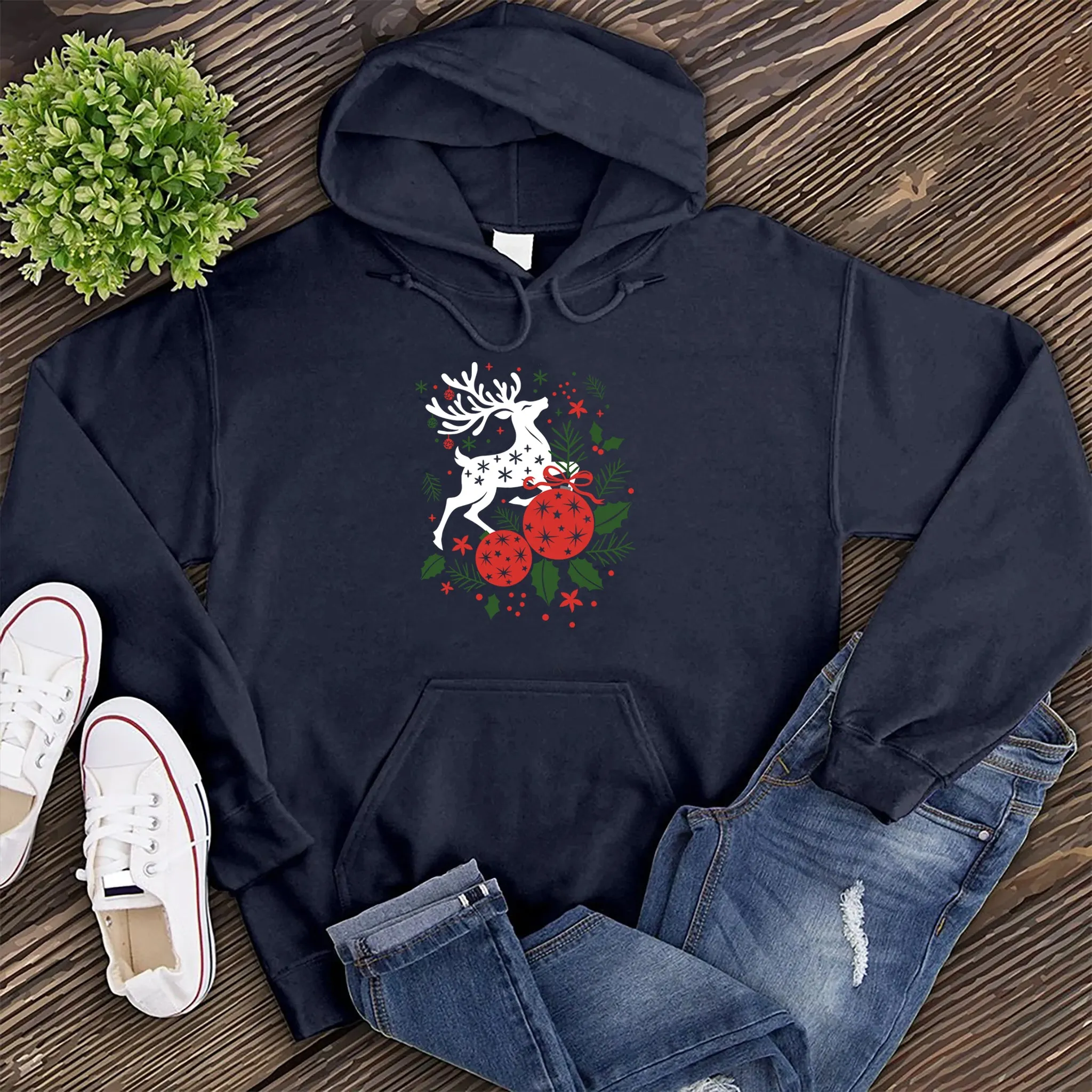 Christmas Reindeer Hoodie