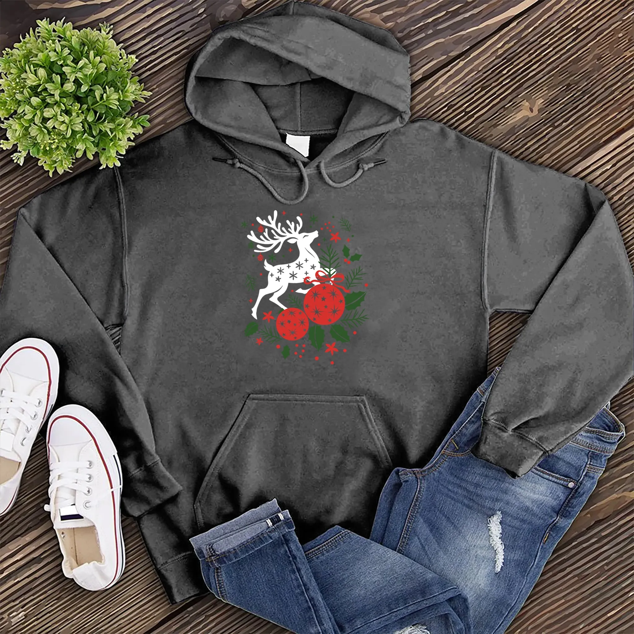 Christmas Reindeer Hoodie