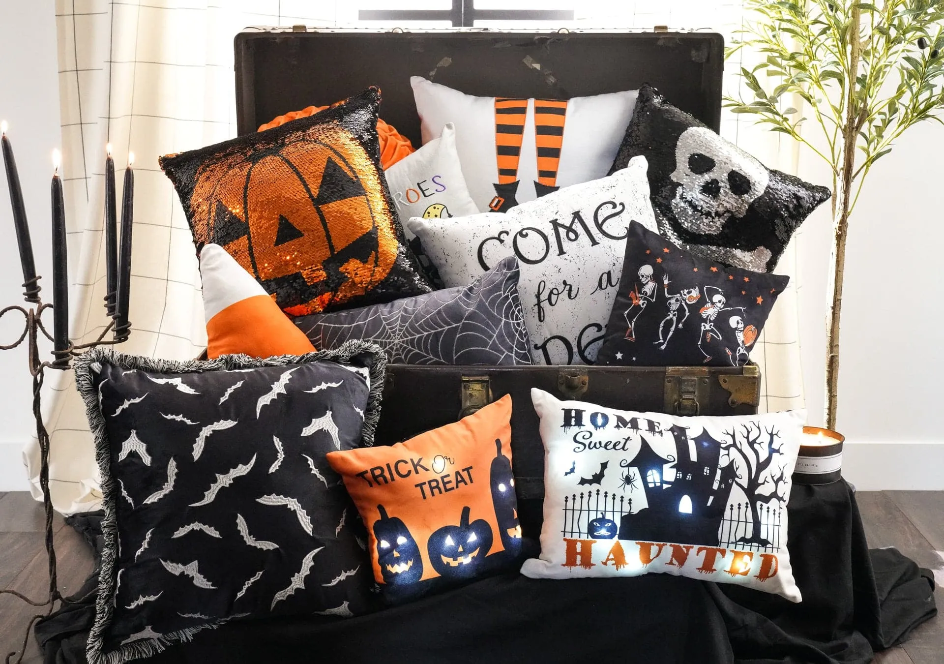 Come For A Spell Decorative Pillow