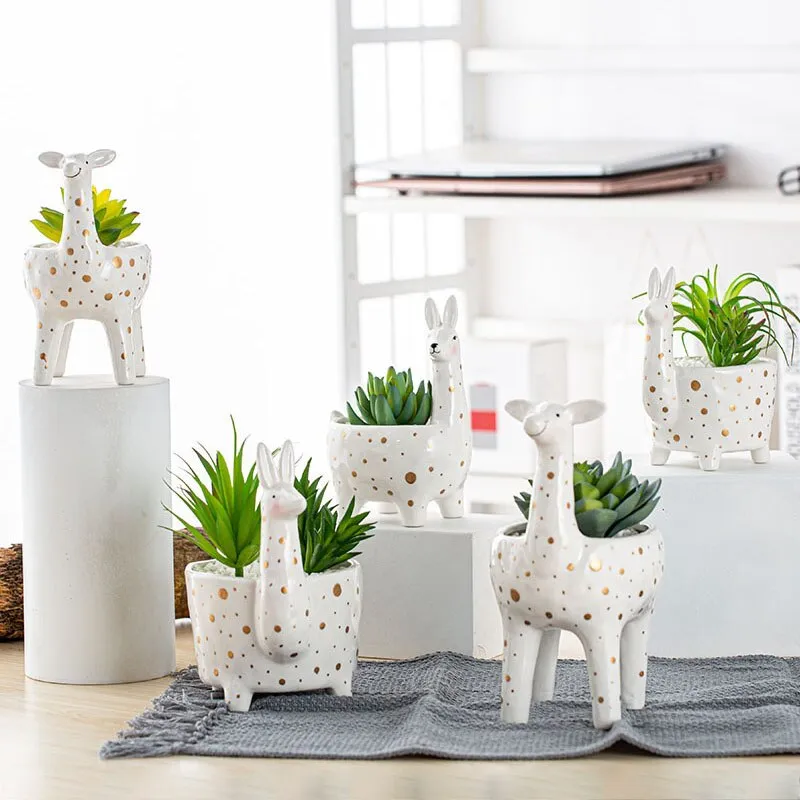 Creative ceramic planter