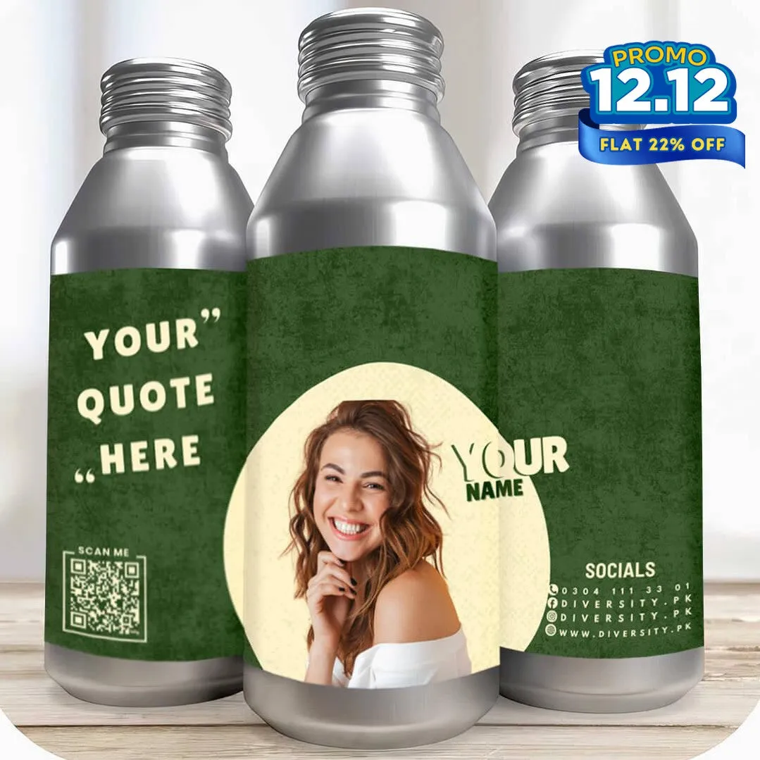 Custom Printed Aluminum Bottles