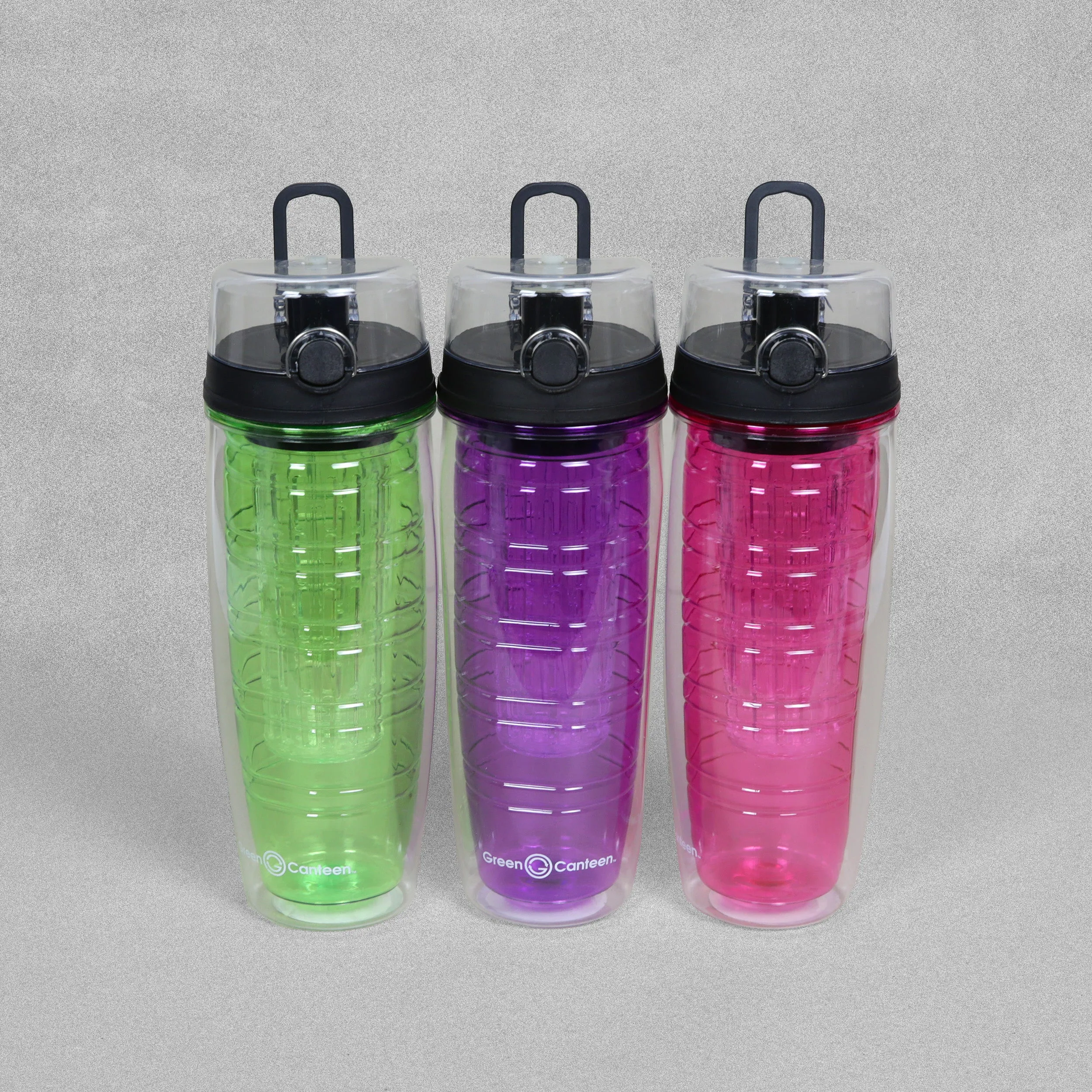 Double Wall Plastic Tritan™ Infuser Water Bottle - 532ml