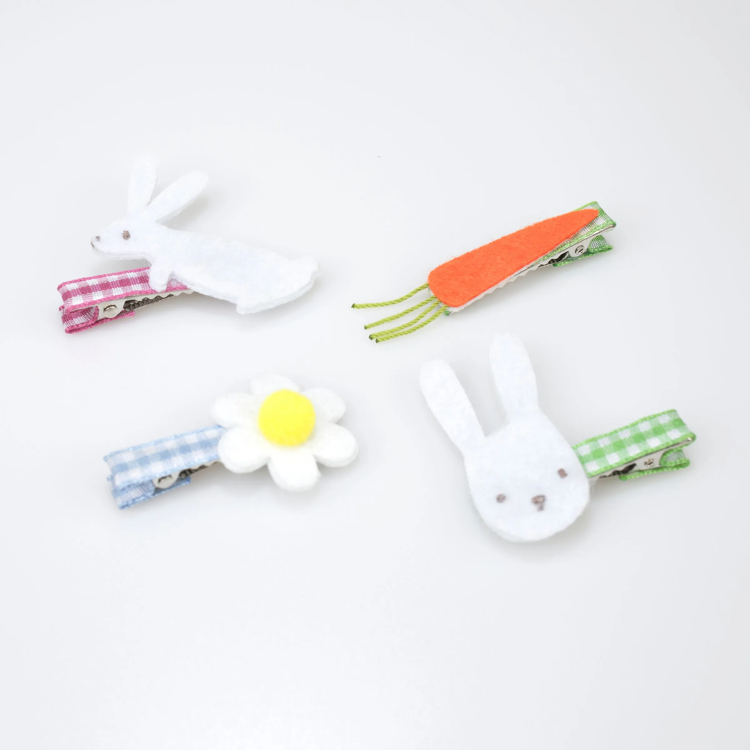 Easter Hair Clips (x 8)