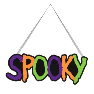 Felt Spooky Sign