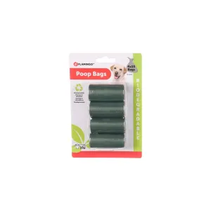 Flamingo Poop Bags Bio Green