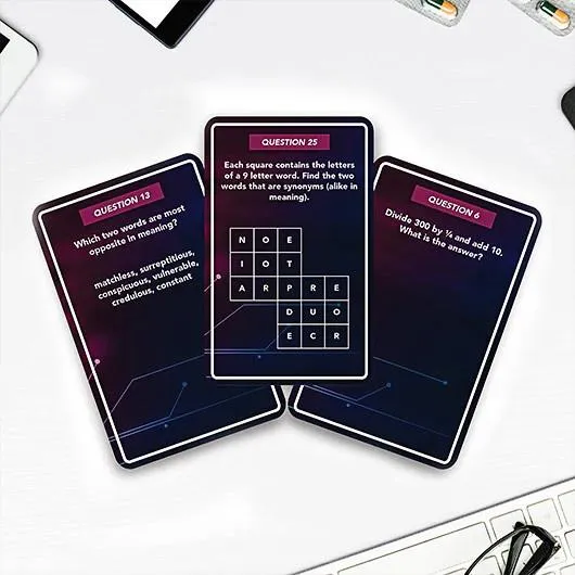 Gift Republic IQ Test Cards