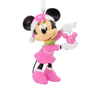 Hallmark Christmas Ornament - Disney Minnie Mouse Holding Ornament