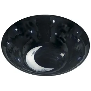 Halloween Classic Black & White Melamine Serving Bowl