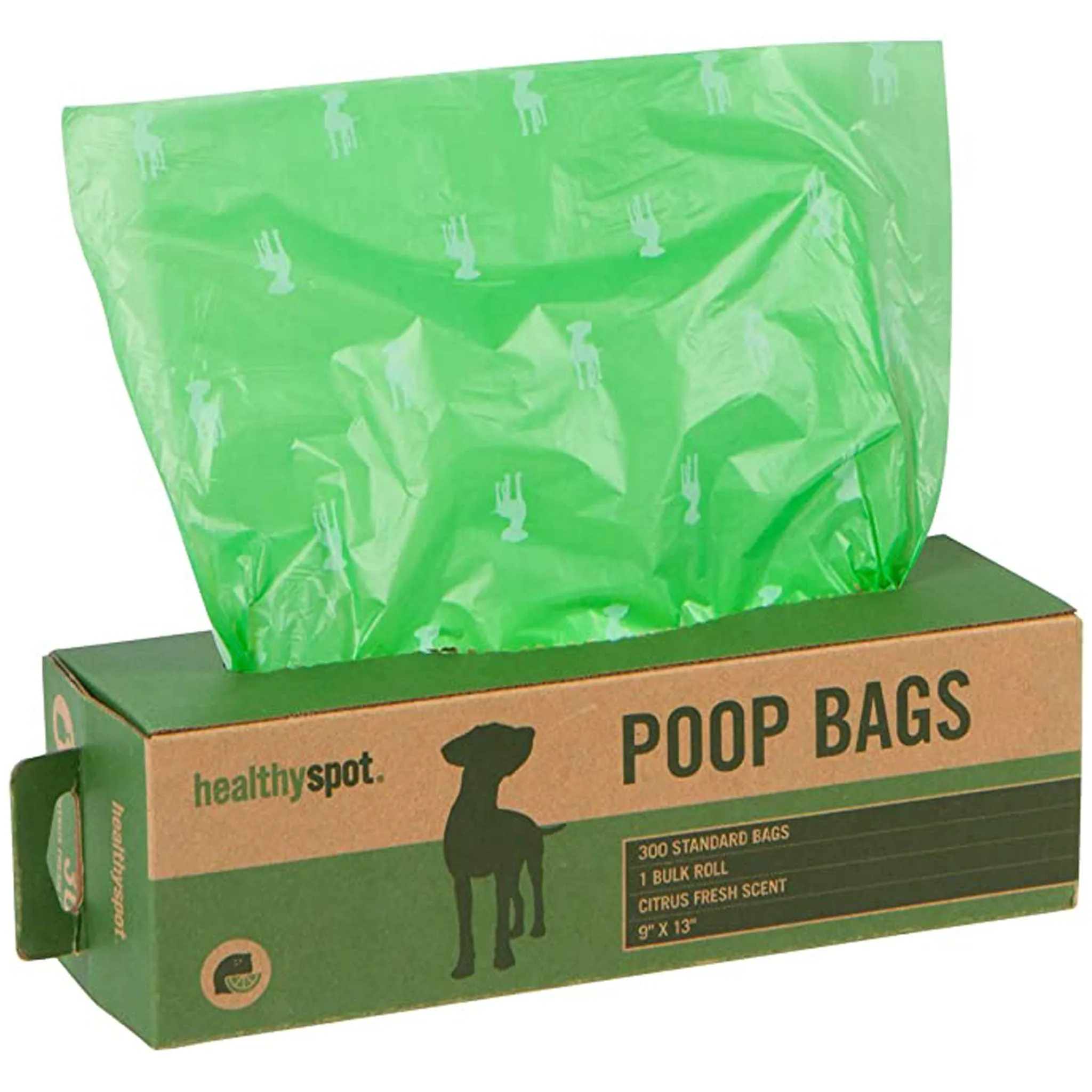 Healthy Spot Scented Poop Bags - 300 Bag Roll