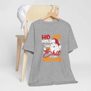 Holiday Funny Alcohol Drunk Santa Xmas T Shirt | Festive Cheer