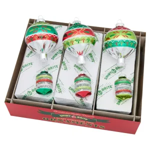 Holiday Splendor Decorated Shapes, 3 Count