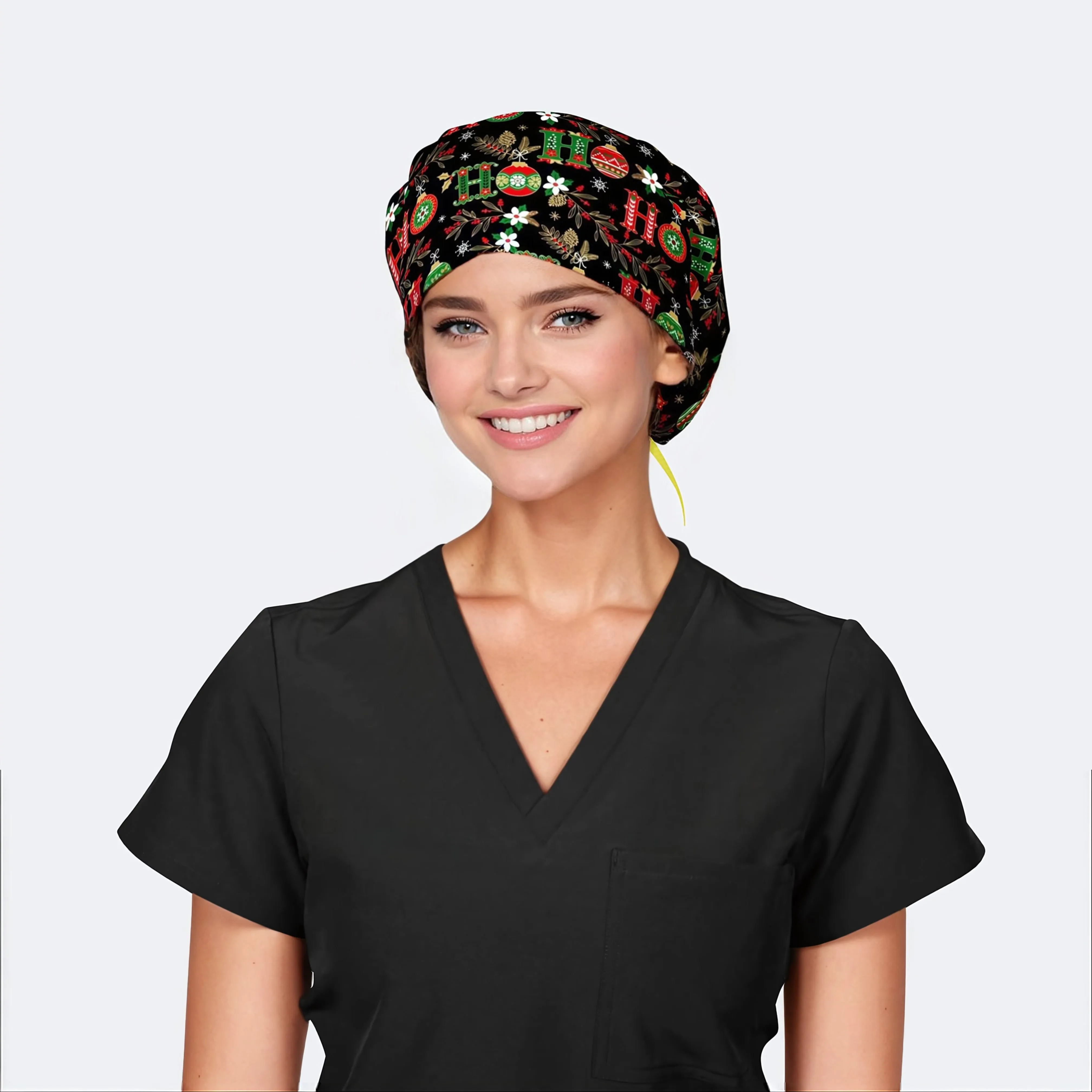 Holly Jolly Cheer - Stellar Surgical Scrub Hat