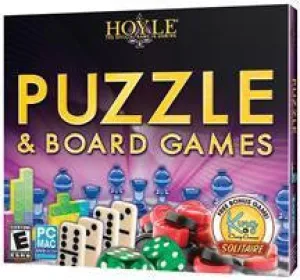 HOYLE CLASSIC PUZZLE & BOARD JC (WIN XP,VISTA,WIN 7-MAC 10.1 OR LATER)