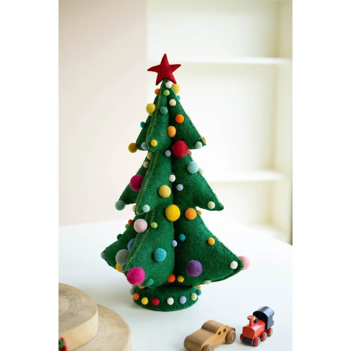 Kalalou large felt christmas tree - NKF1081