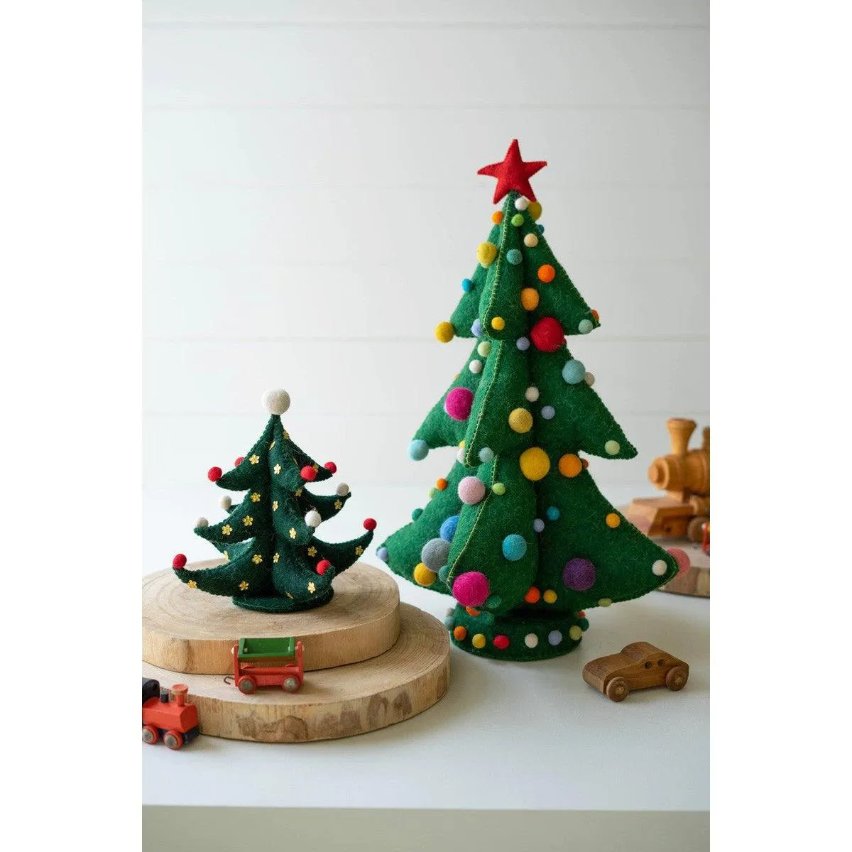 Kalalou large felt christmas tree - NKF1081