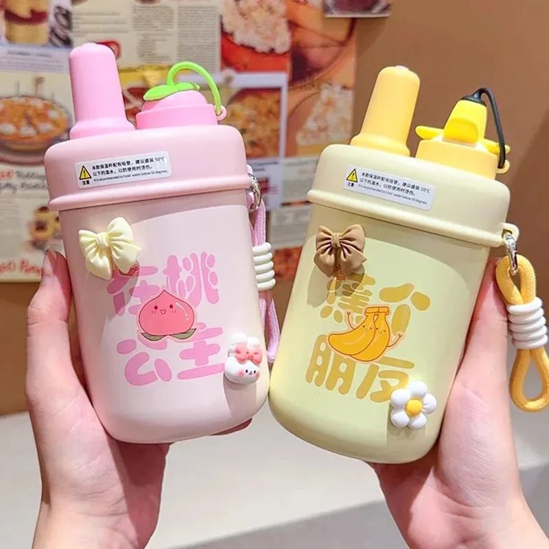 Kawaii Fruit Thermos Bottles