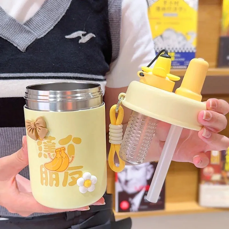 Kawaii Fruit Thermos Bottles