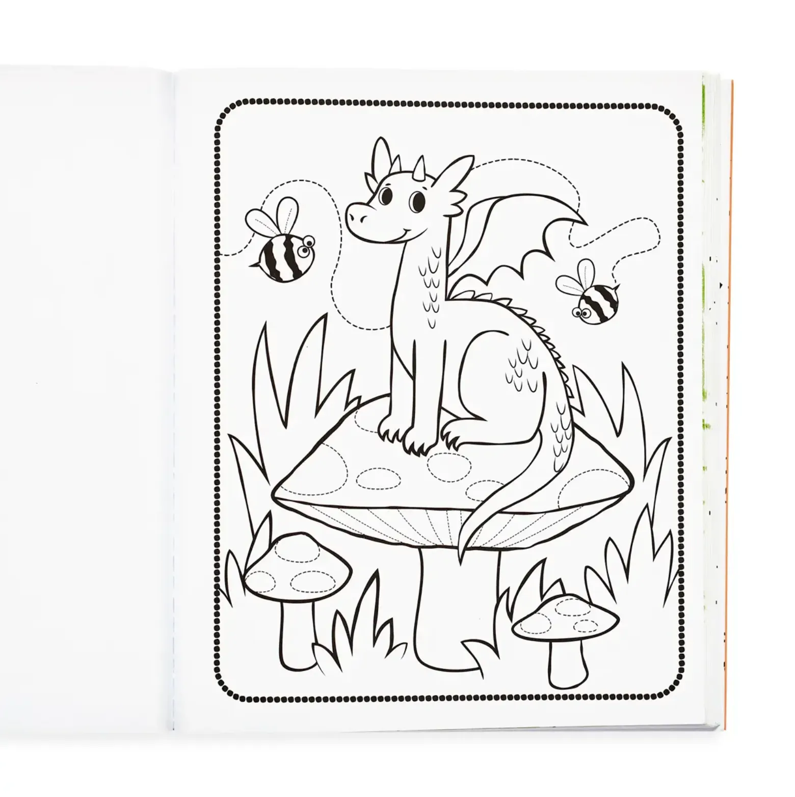 Knights & Dragons Coloring Book