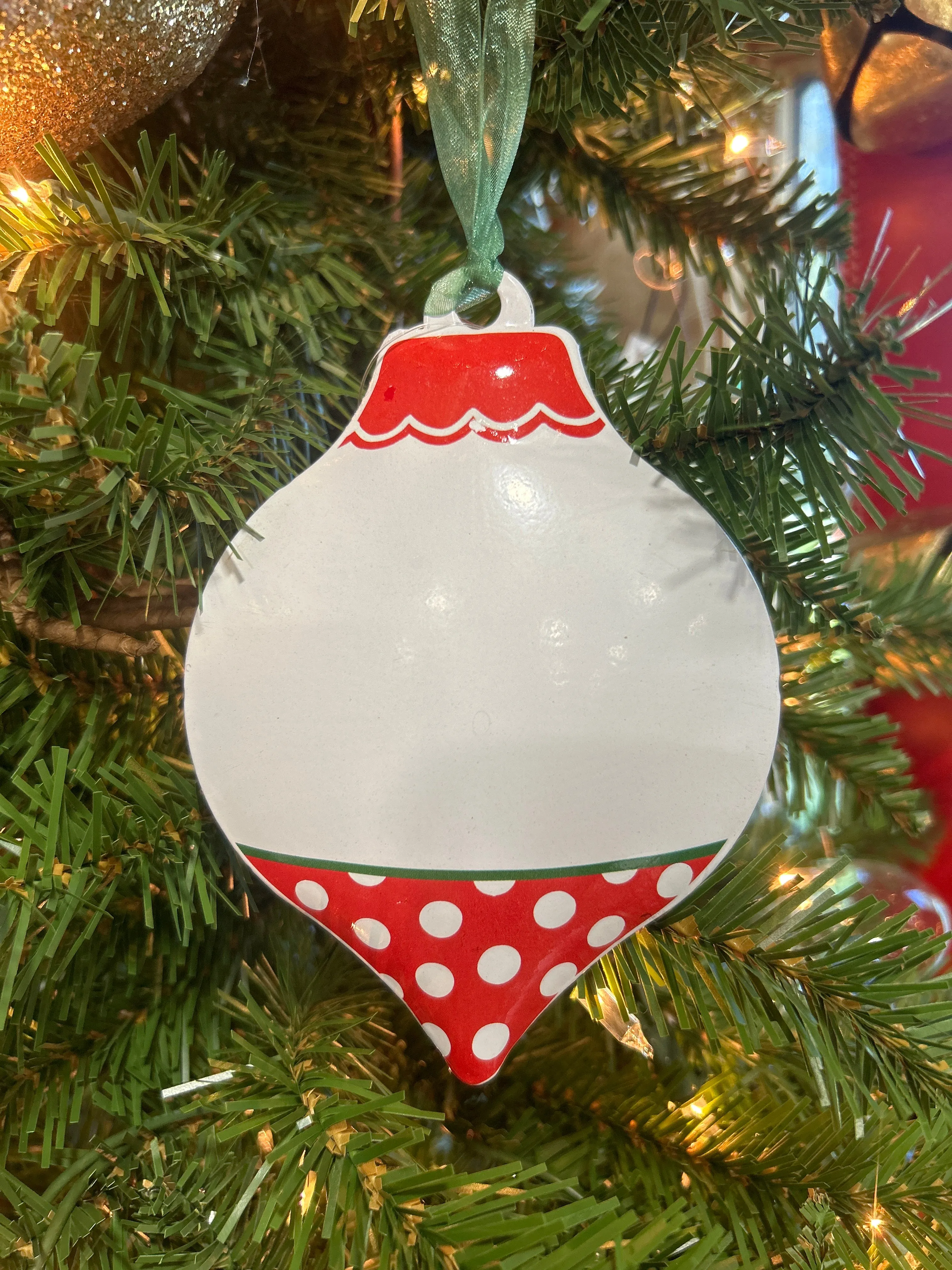 LOVE TEARDROP ORNAMENT