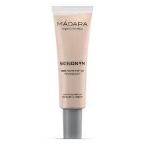 MADARA SKINONYM Semi-Matte Peptide Foundation, #20 IVORY 30ml