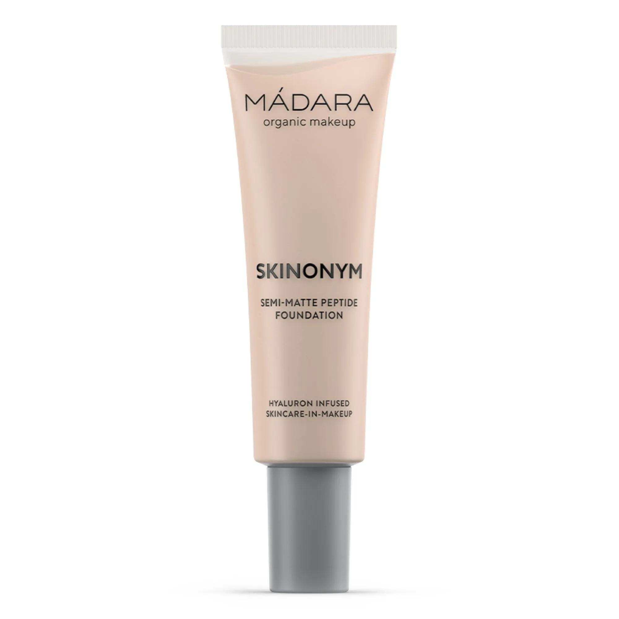 MADARA SKINONYM Semi-Matte Peptide Foundation, #20 IVORY 30ml