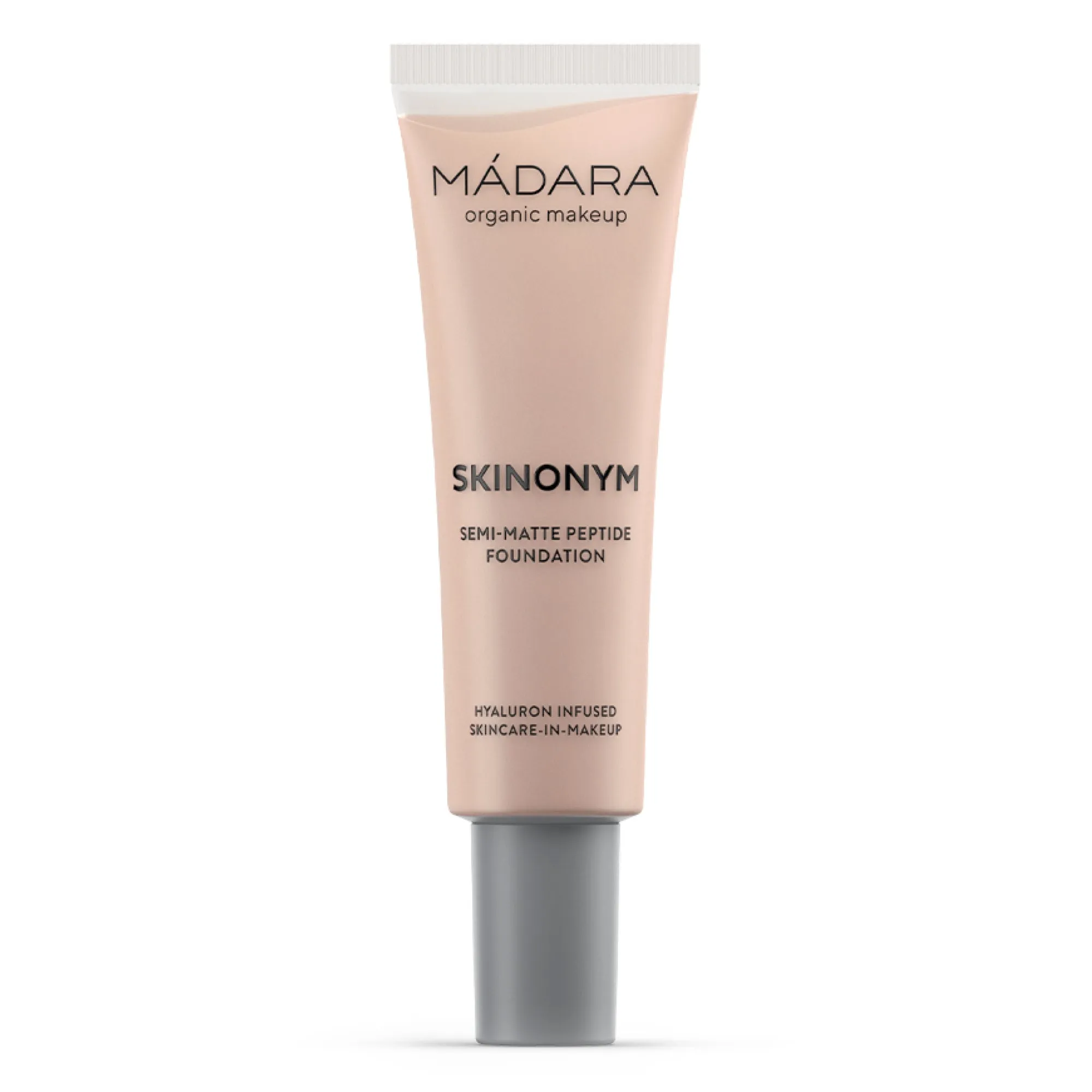 MADARA SKINONYM Semi-Matte Peptide Foundation, #30 ROSE IVORY 30ml