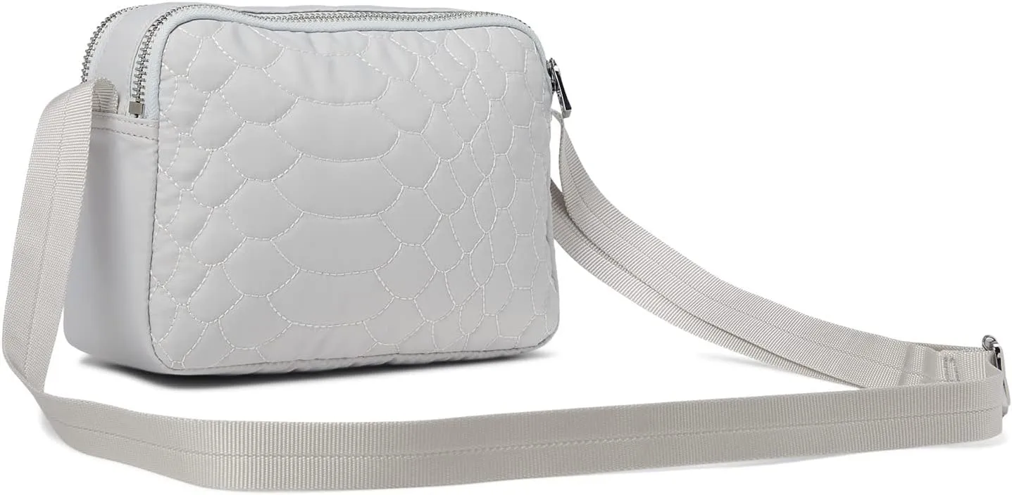 Marion - crossbody bag made from environmentally friendly Hedgren materials Alabaster color