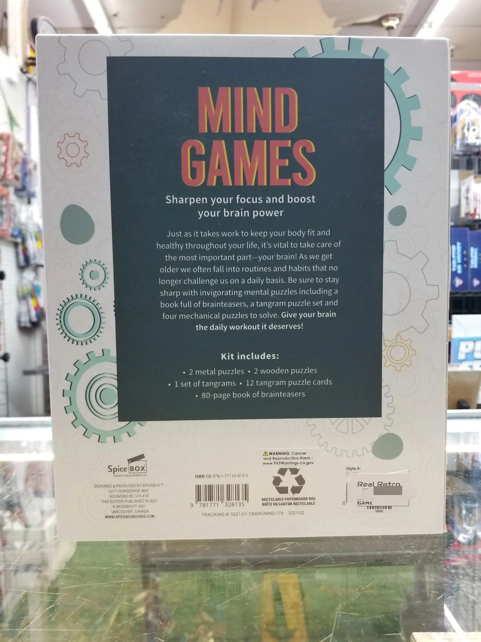 Mind Games Puzzles And Brainteasers Set