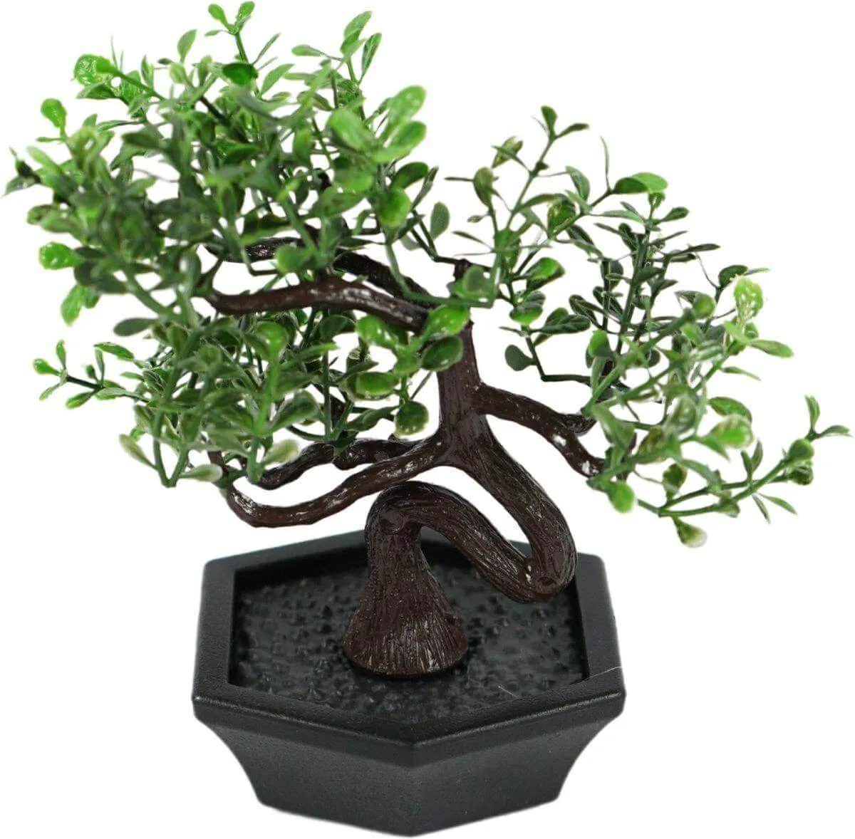 Mini Table Top Artificial Bonsai Tree In Pot 12cm