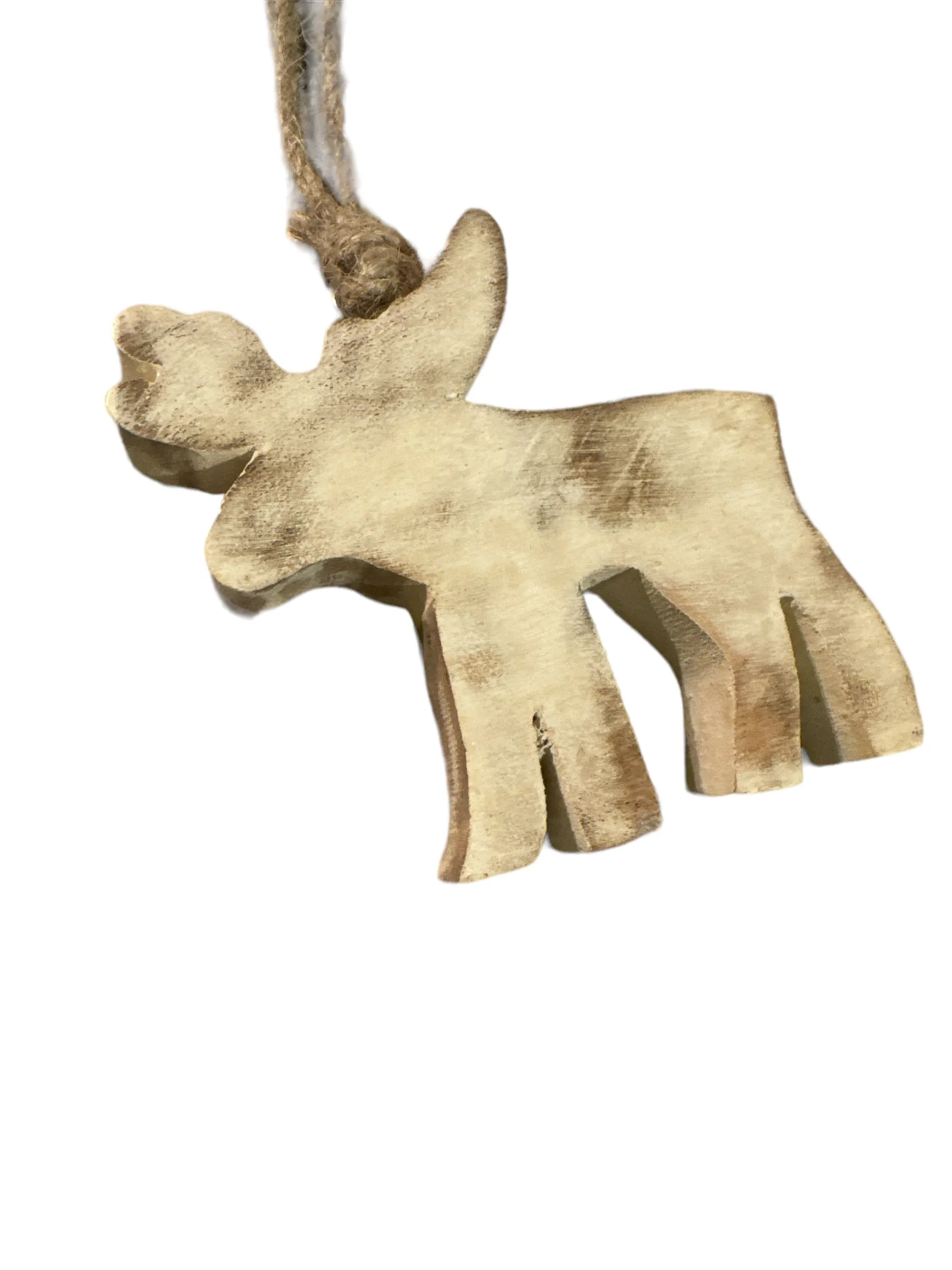 Moose Mangowood 4” Ornament