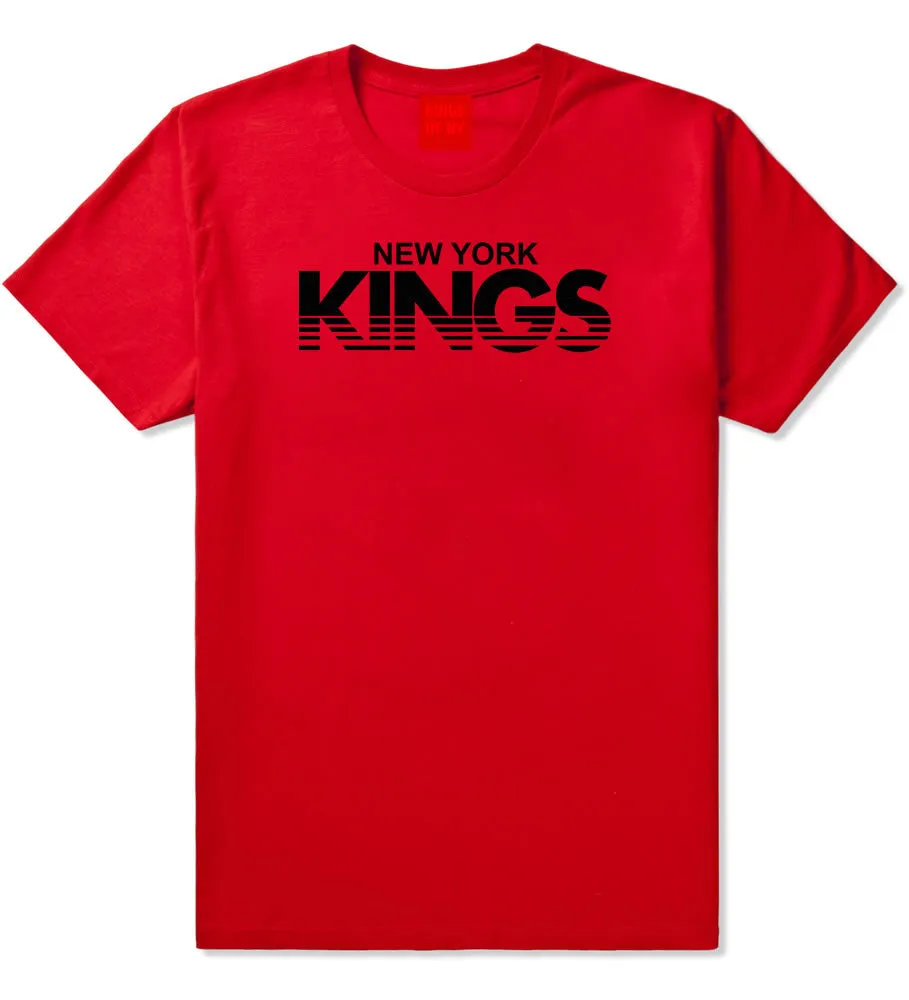 New York Kings Racing Style Boys Kids T-Shirt