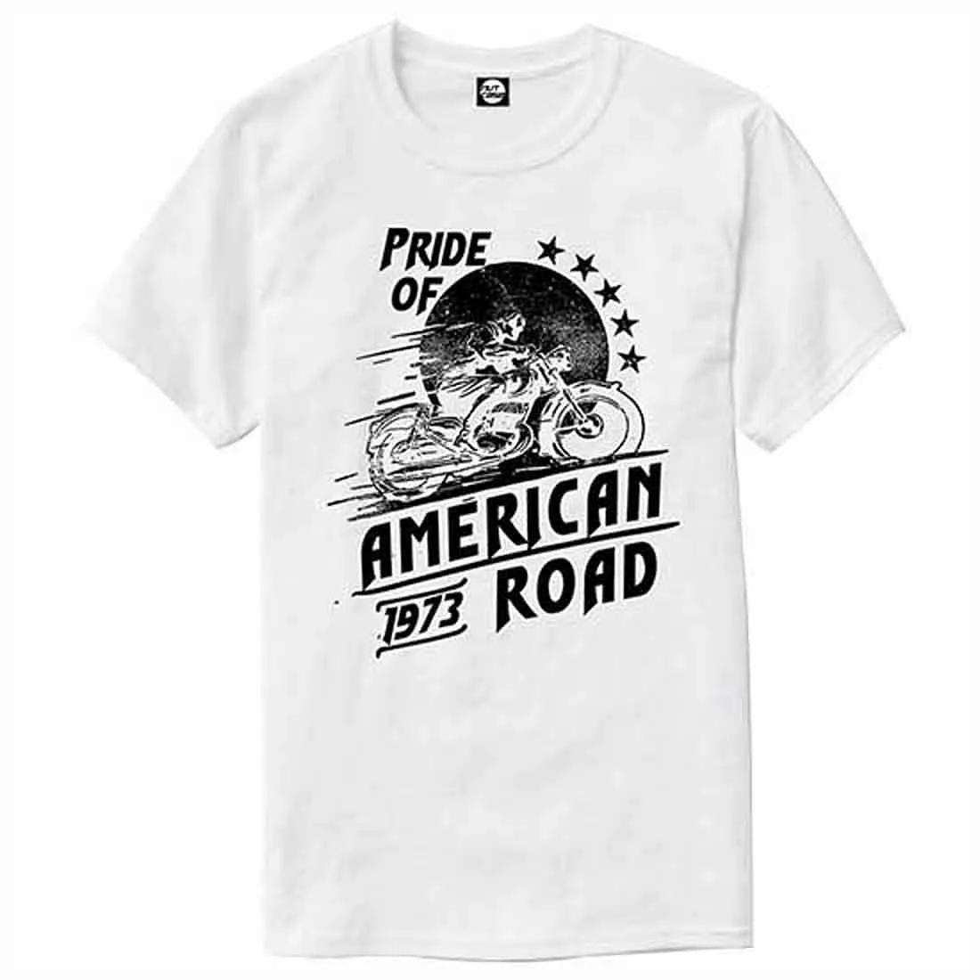 Nutcase Designer Round Neck Men's T-Shirt Wrinkle-Free Poly Cotton Tees - Pride of American