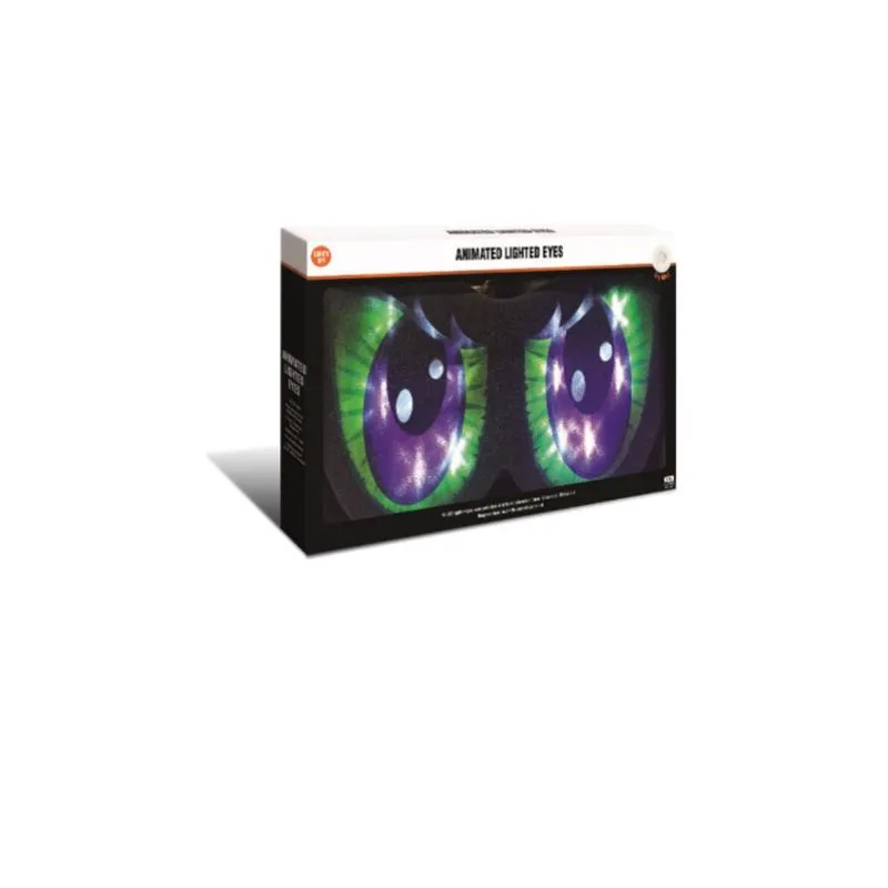 Occasions 11 in. LED Animated Lighted Eyes Halloween Decor