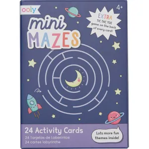 Ooly Mini Mazes Activity Cards - Puzzle Book for Kids