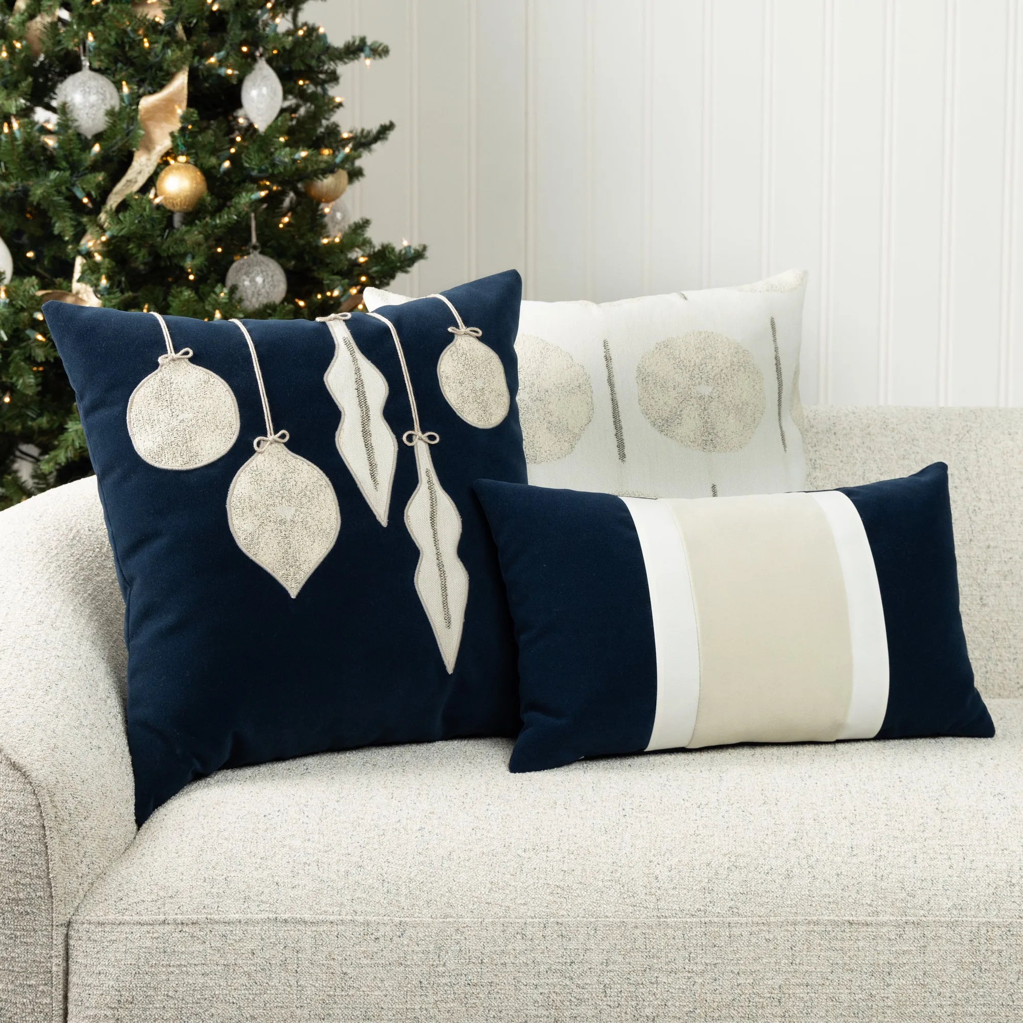 Ornaments Outdoor Pillow