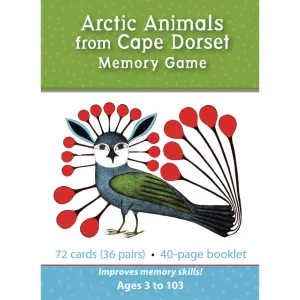 Pomegranate Cape Dorset Arctic Animals Matching Game