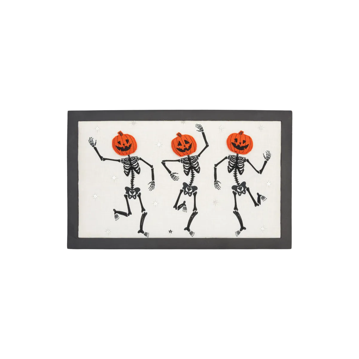 Pumpkin Skeletons Wall Art